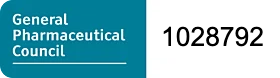 General Pharmaceutical Council registered pharmacy 1028792